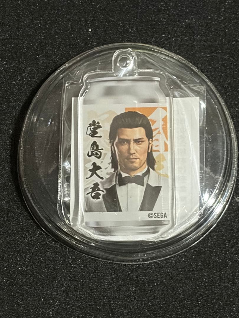 s*a様 龍が如く　冠婚葬祭展　堂島大吾　ラベル缶デザインアクキー