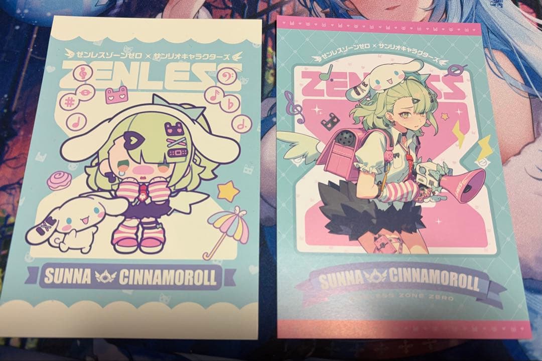 ゼンレスゾーンゼロ×サンリオ ノベルティポストカード 千夏
