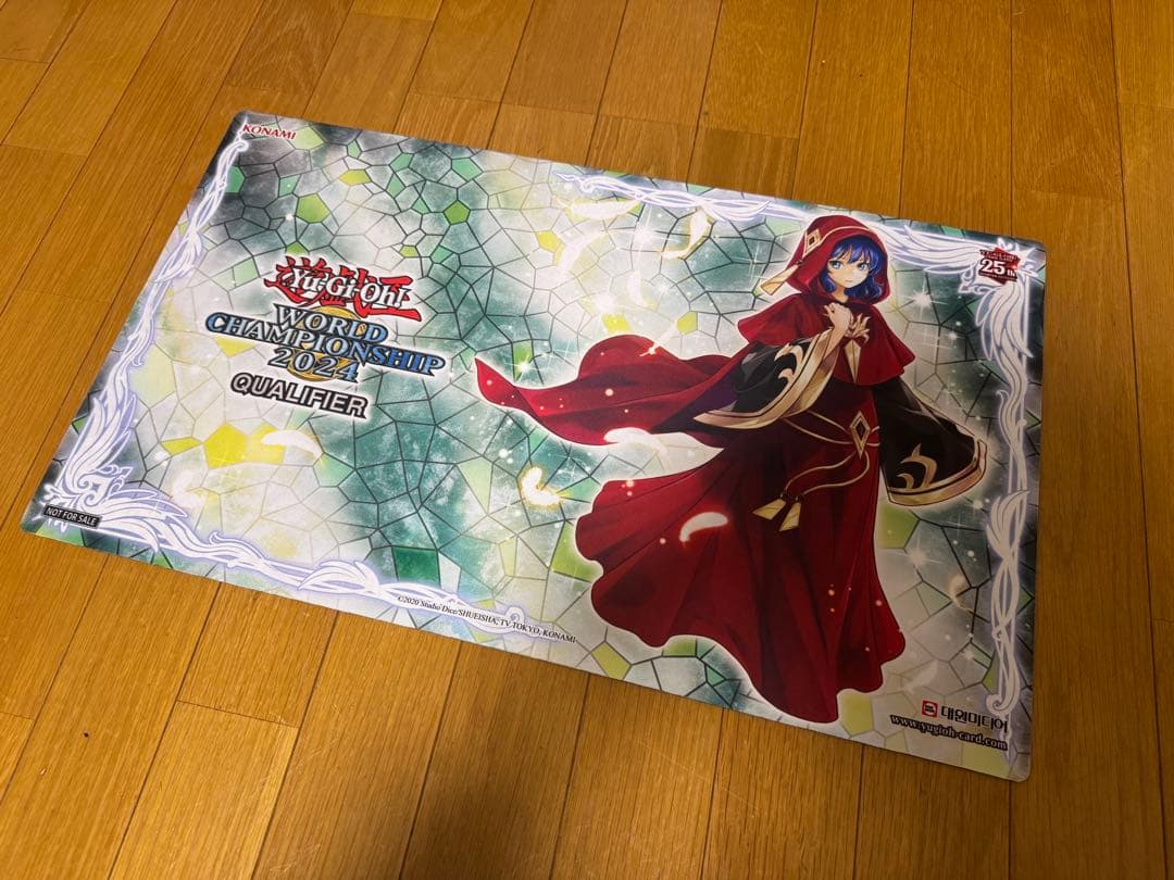 遊戯王 粛声の祈り手ロー 韓国 WCQ2024 韓国 プレイマット 美品 プレイマット『粛声(RANKINGDUEL2023-3rd-)』【-】{-}《プレイマット》