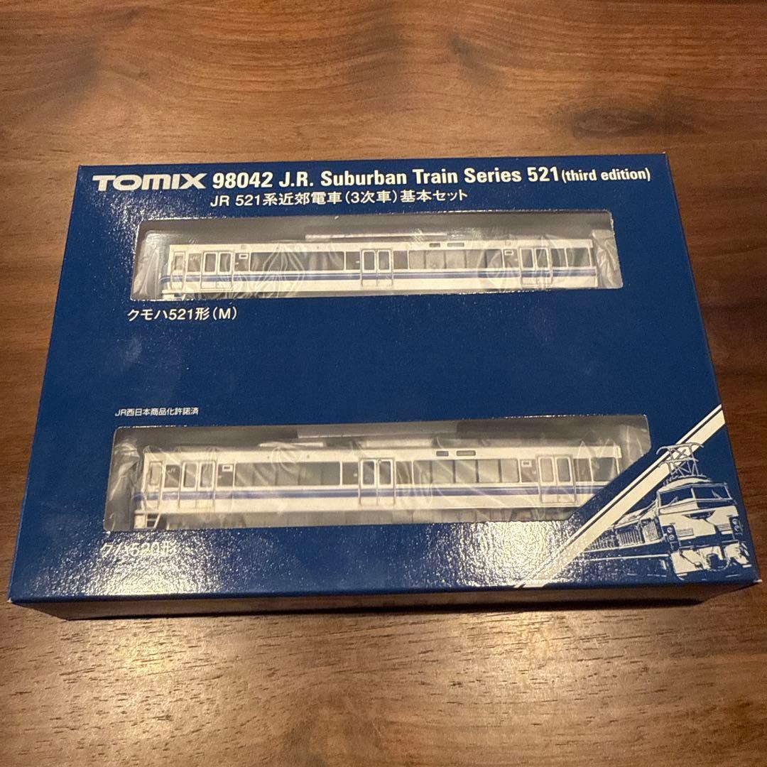 【未開封】TOMIX 98042 JR 521系近郊電車(3次車) 基本セット トミックス(TOMIX)|98042 JR 521系近郊電車(3次車)|【ハードオフ公式