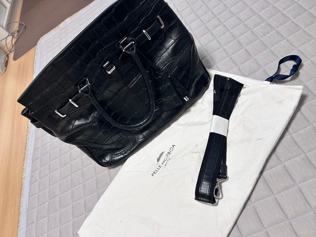 PELLE MORBIDAペッレモルビダ レザートートバッグ