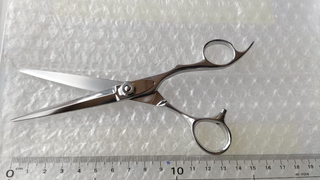武芸シザー　5.8インチ　美容師　ブラントシザーパワーロックシステム