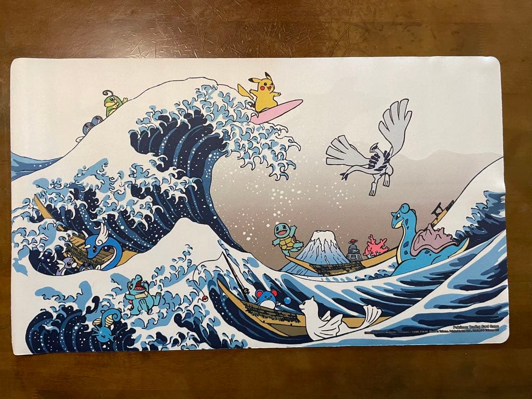 未開封新品】ポケモンカード 浮世絵 葛飾 北斎 プレイマット - メルカリ