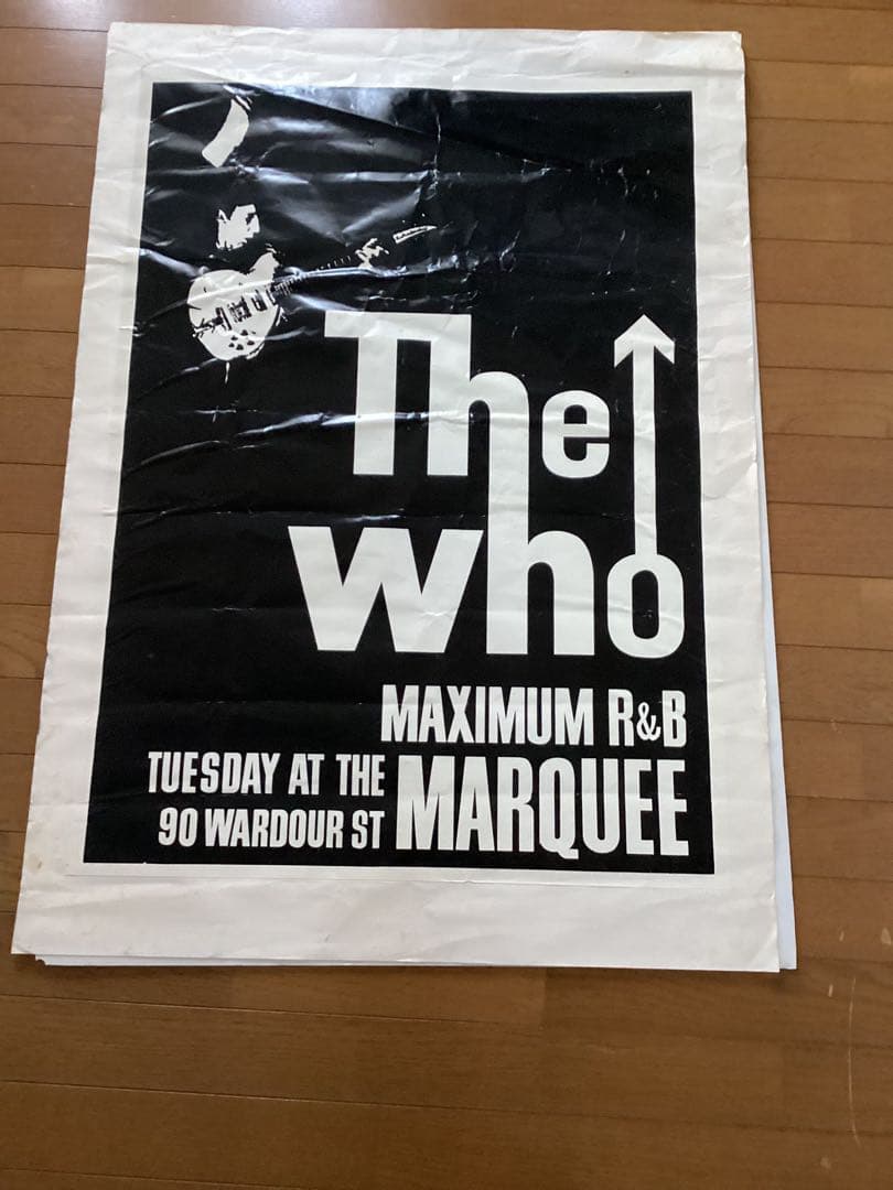 The Who Maximum R&B 大型ポスター B1相当