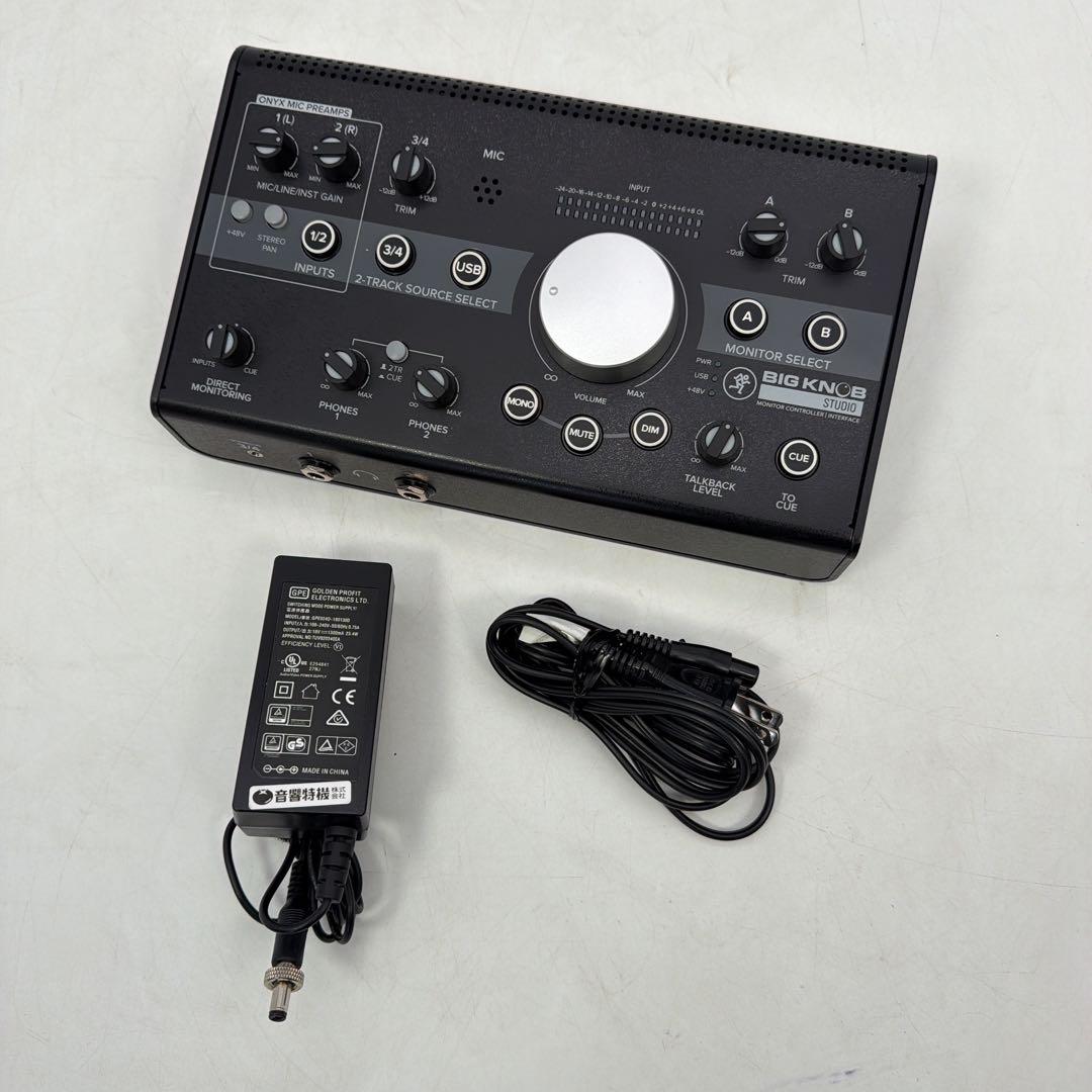 MACKIE BIG KNOB STUDIO USBオーディオインターフェイス