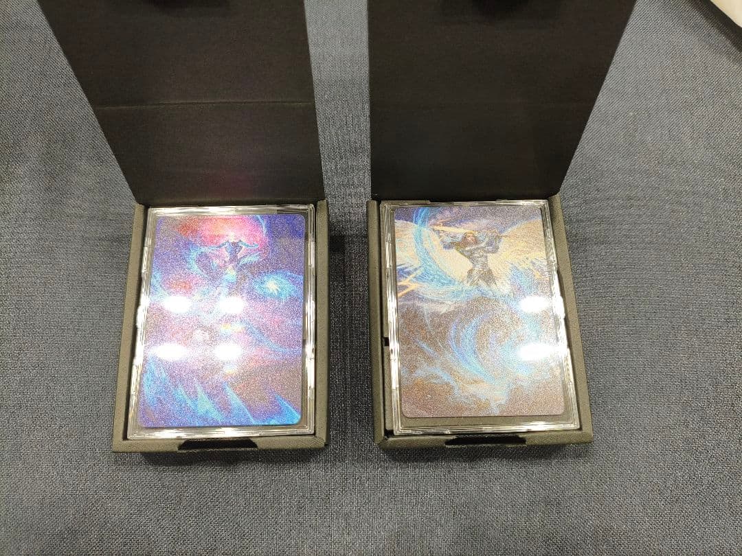 ステンレスアート2枚セット《嵐の目、ウギン》《嵐の討伐者、エルズペス》