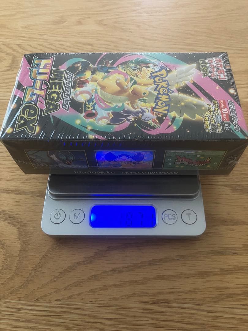 MEGAドリームex　シュリンク付き　1BOX 187g 正規品/正規シュリンク付き/未開封BOX】ポケモンカード ハイクラス