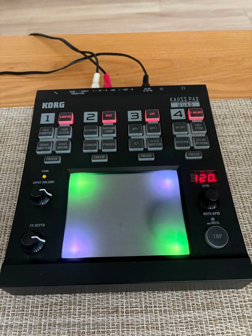 DJ機材 KORG KAOSS PAD QUAD