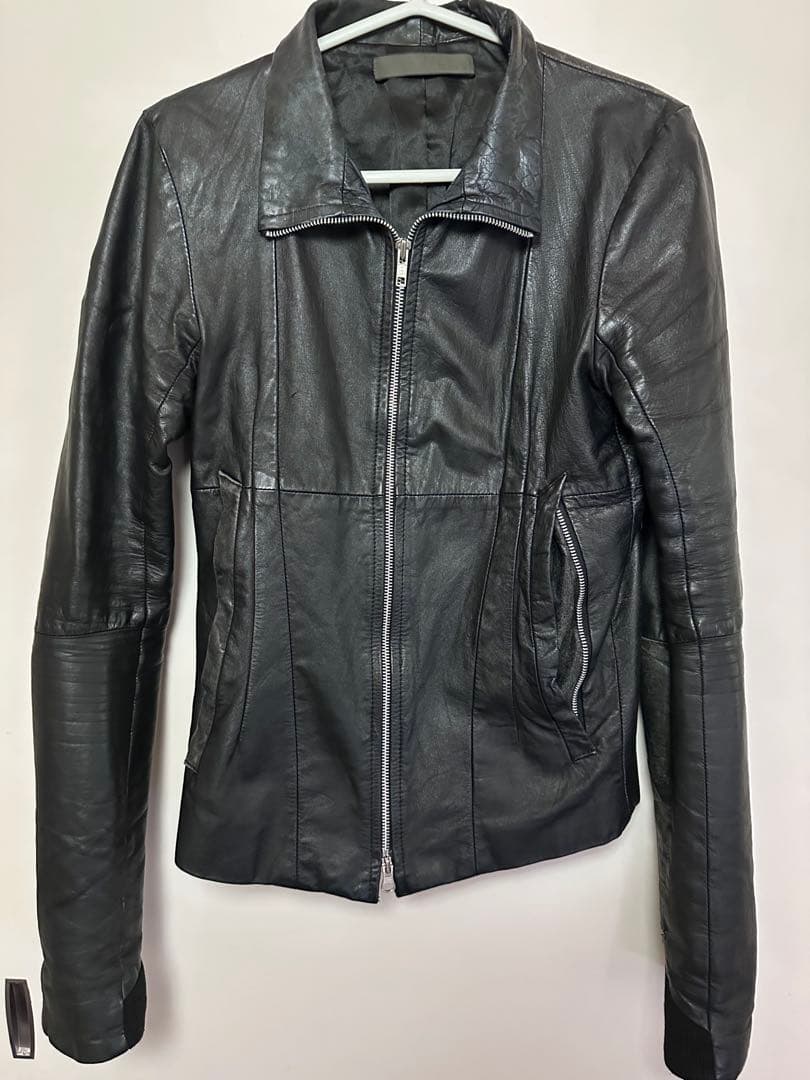 ekamライダース レザージャケット 短丈 v系 お兄系00s y2k