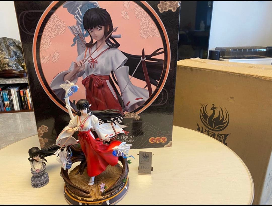 犬夜叉 桔梗 ガレージキット ガレキ スタチュー②