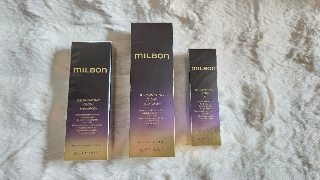ミルボン イルミネイティンググロウシャンプー　トリートメント　オイル　３点セット