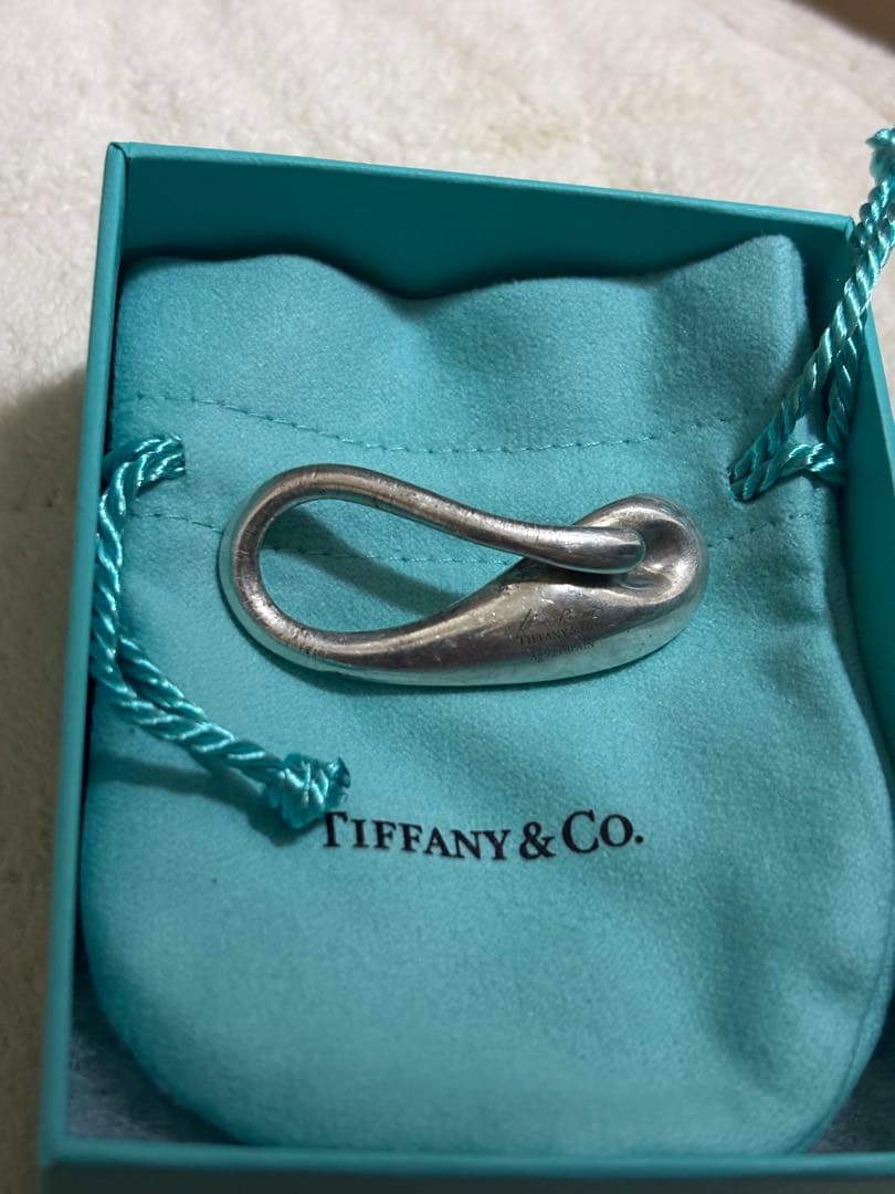 エルサペレッティ　ティアドロップ キーリング