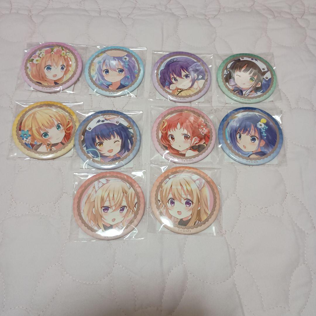 ご注文はうさぎですか？BLOOM　缶バッジ　バラ売り承ります。