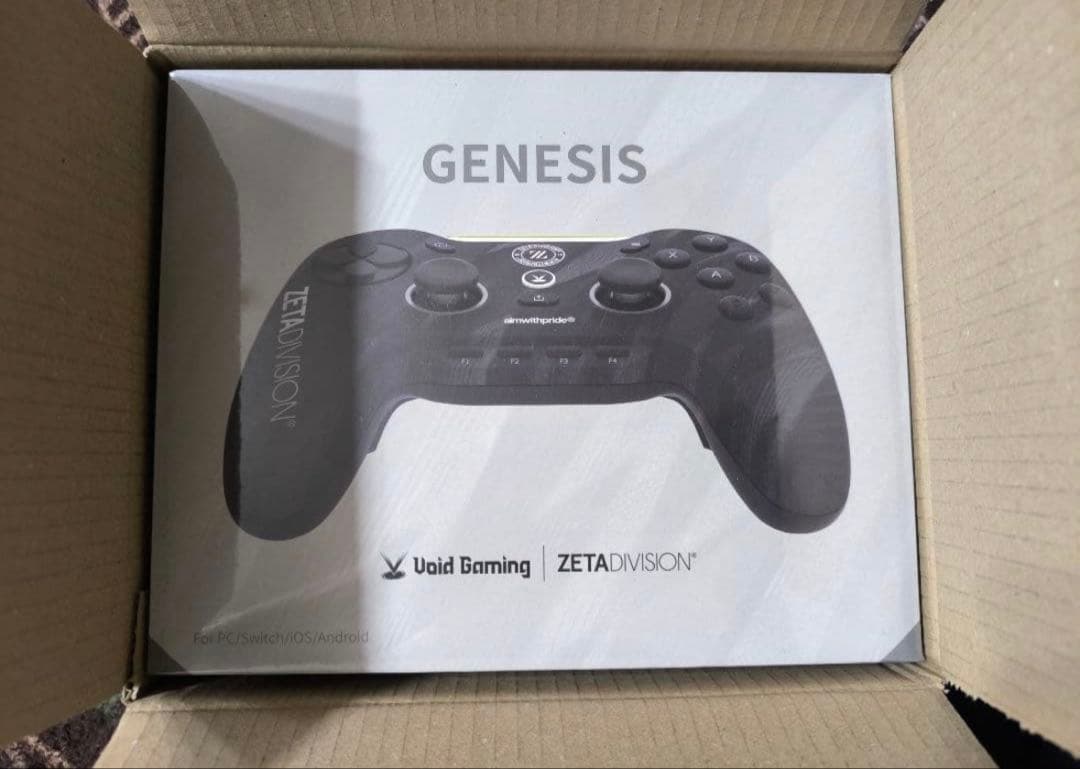 PC用ゲームコントローラー・コンバーター Void GENESIS x ZETA DIVISION