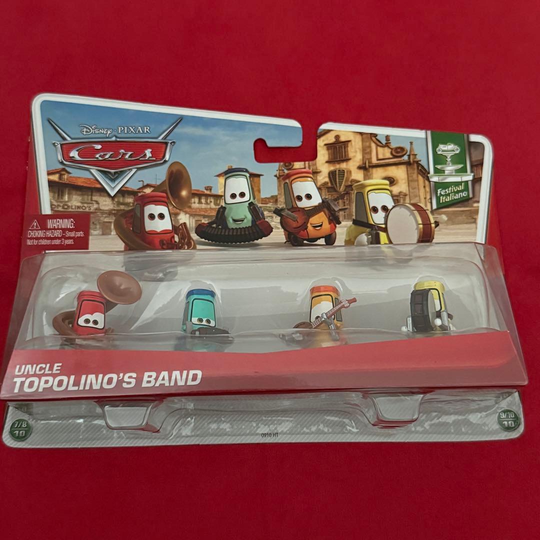 Disney Cars トポリーノ楽団 未開封 マテル製