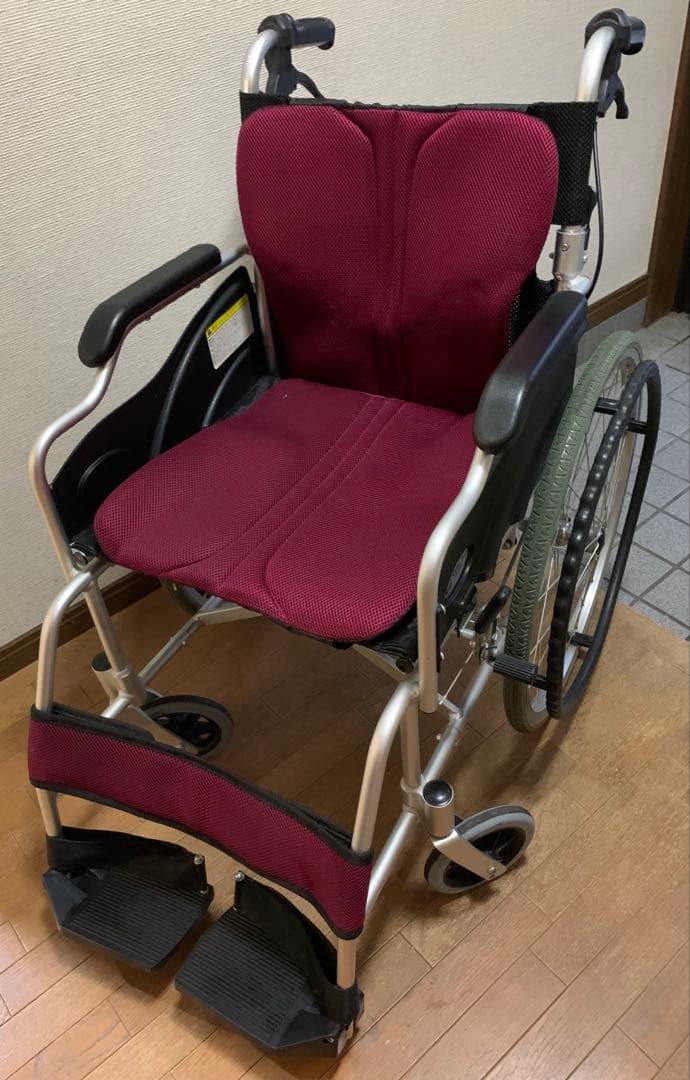 Care-Tec Japan 車椅子 CA10-SU 自走式 軽量 折りたたみ