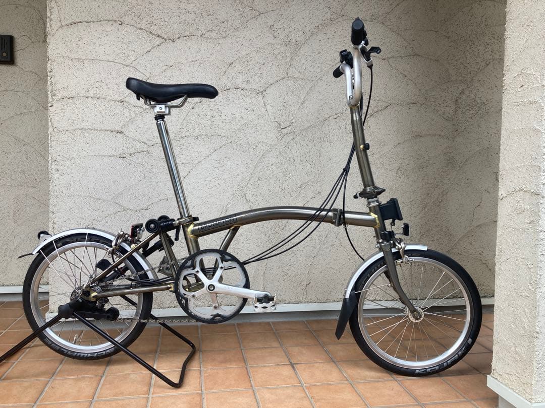 ブロンプトン　M6L　BROMPTON　RAWカラー　2016