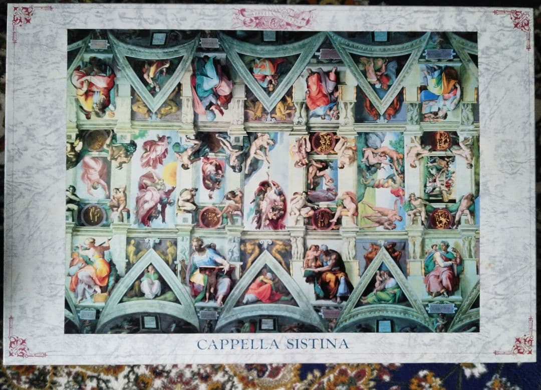 システィーナ礼拝堂　ジグソーパズル　ヤノマン Amazon.co.jp: システィーナ礼拝堂天井画 1000ピースジグソーパズル