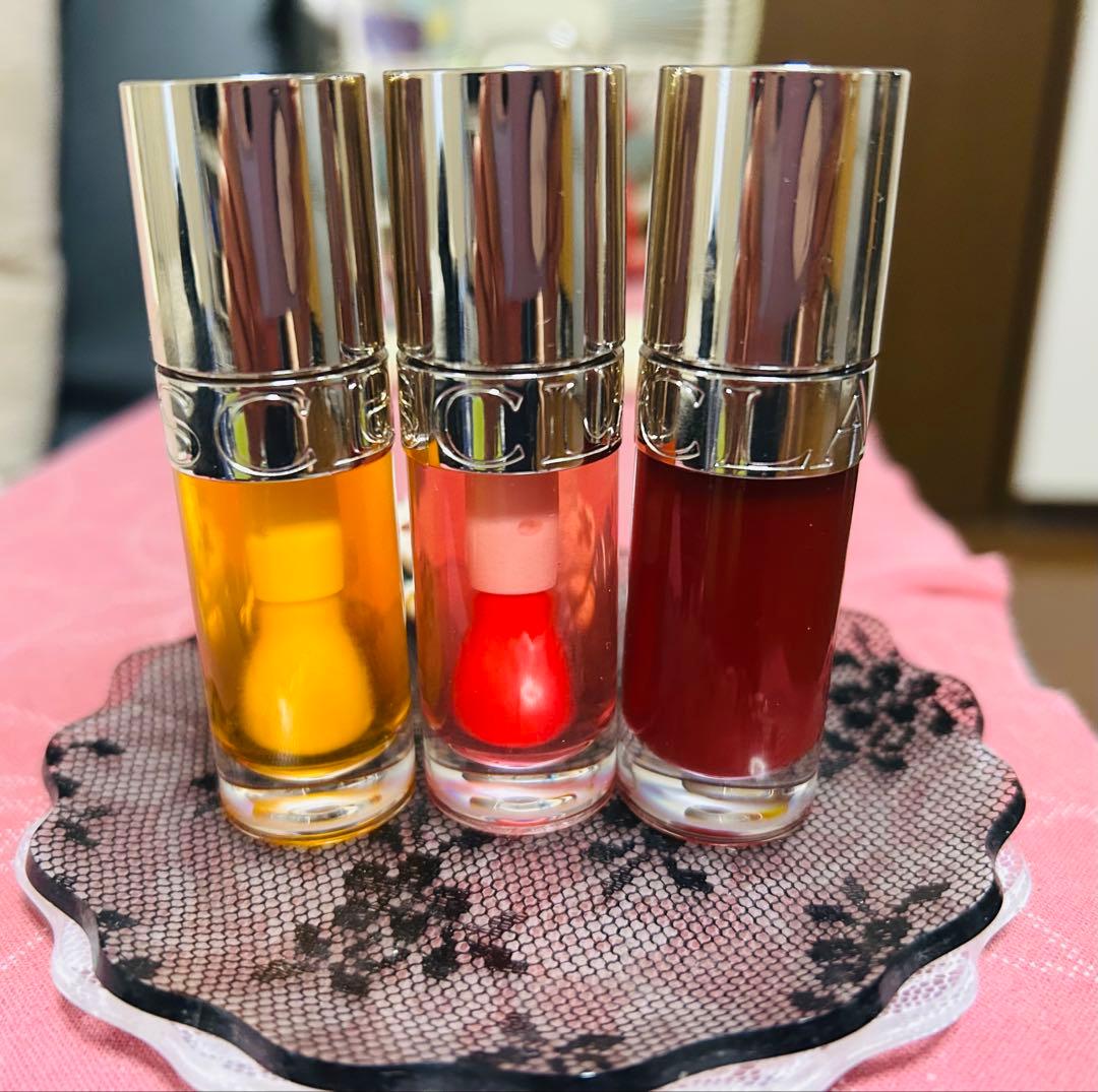 クラランス　リップコンフォート　01&03&04三本セット　CLARINS