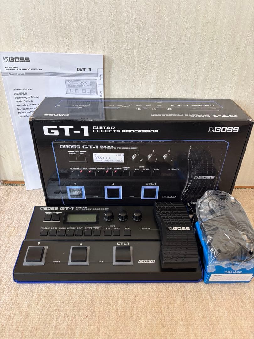 ギター BOSS GT-1 + PSA100S2