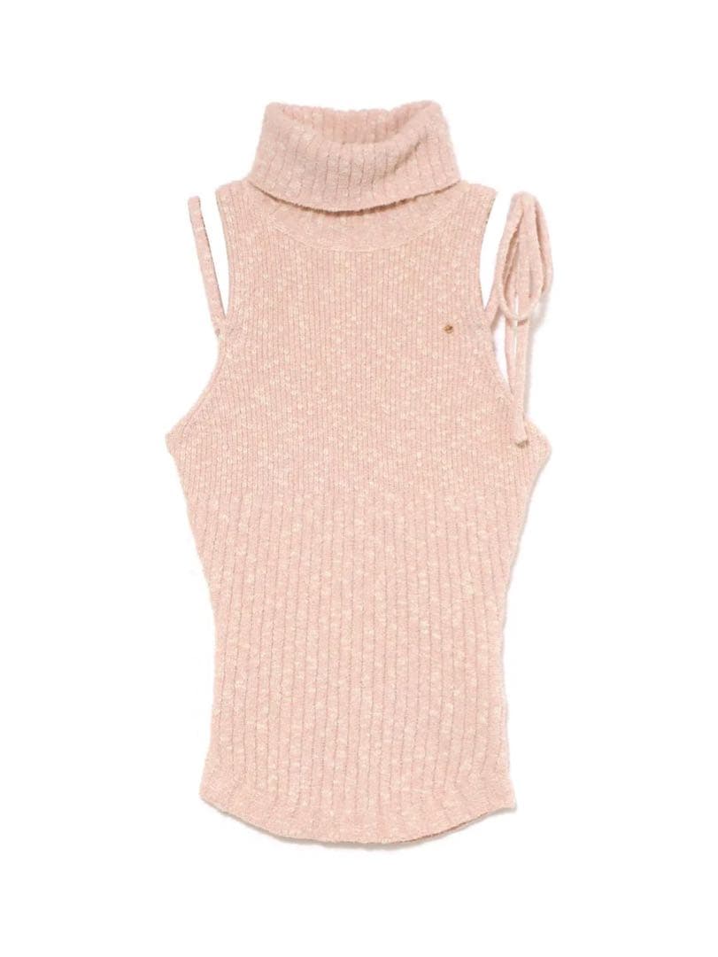 トップス Rumi knit tank / pink