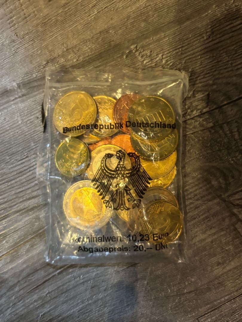 【希少】2002ドイツ連邦共和国 ユーロスターター パック 20