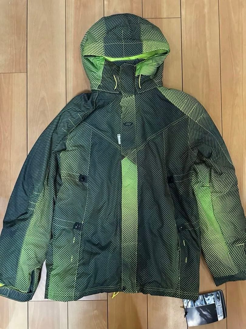 Oakley スノーボードウェア L 黒/緑
