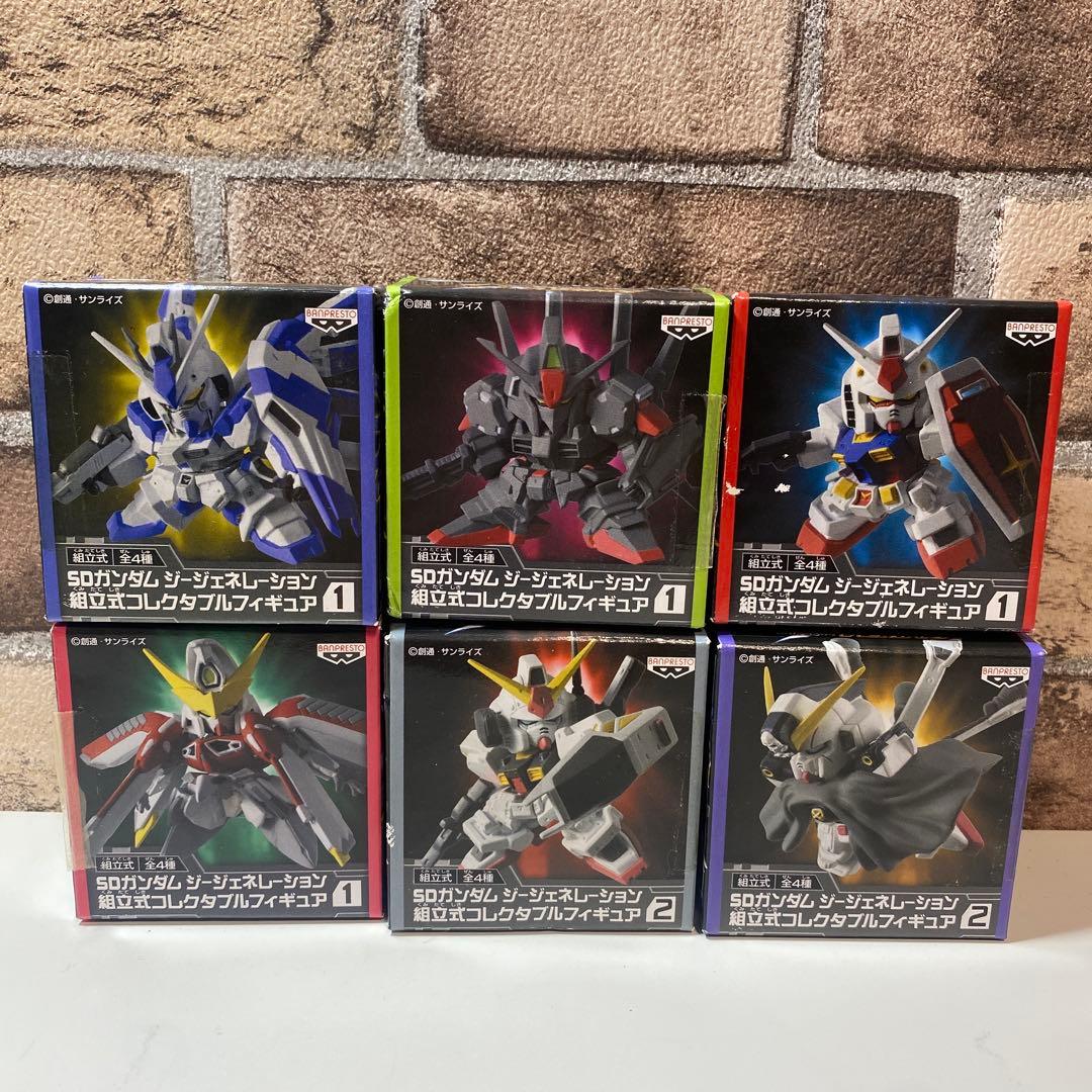 SDガンダム　ジージェネレーション　組立式コレクタブルフィギュア ジージェネレーション組立式コレクタブルフィギュア トルネード