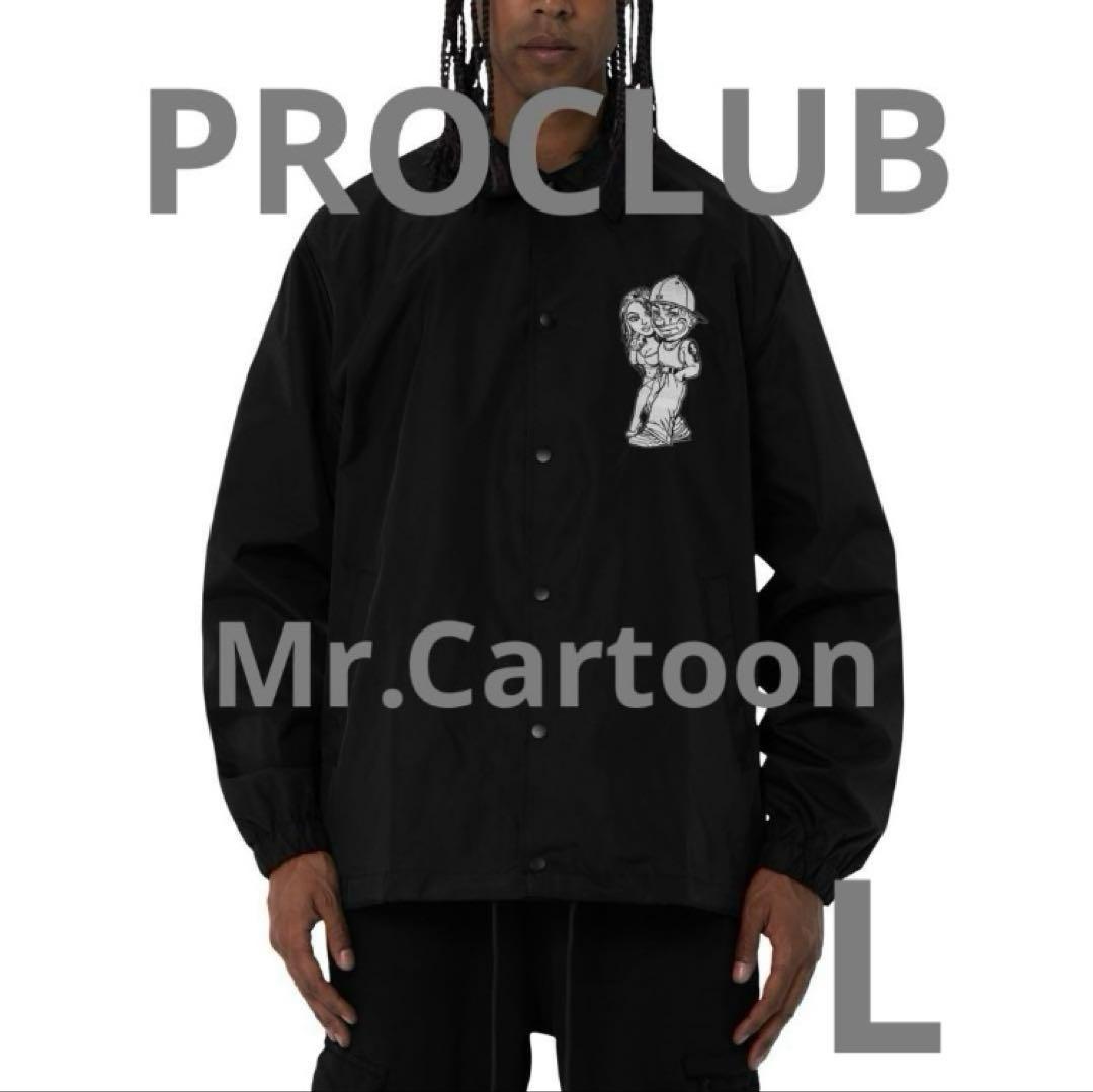 PROCLUB ナイロンジャケット　プロクラブ　コーチジャケット