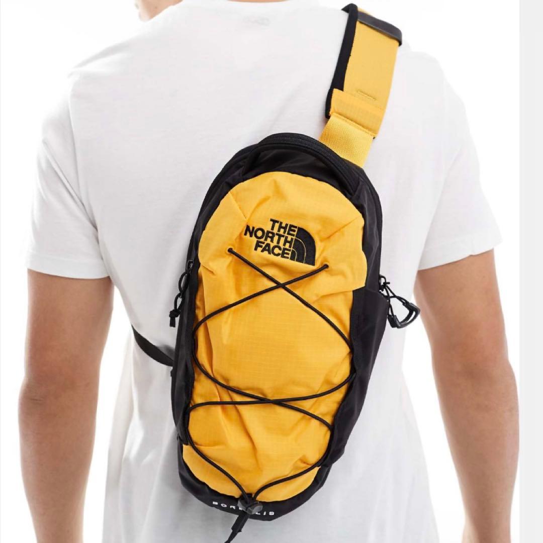 THE NORTH FACE ボディバッグ イエロー・ブラック