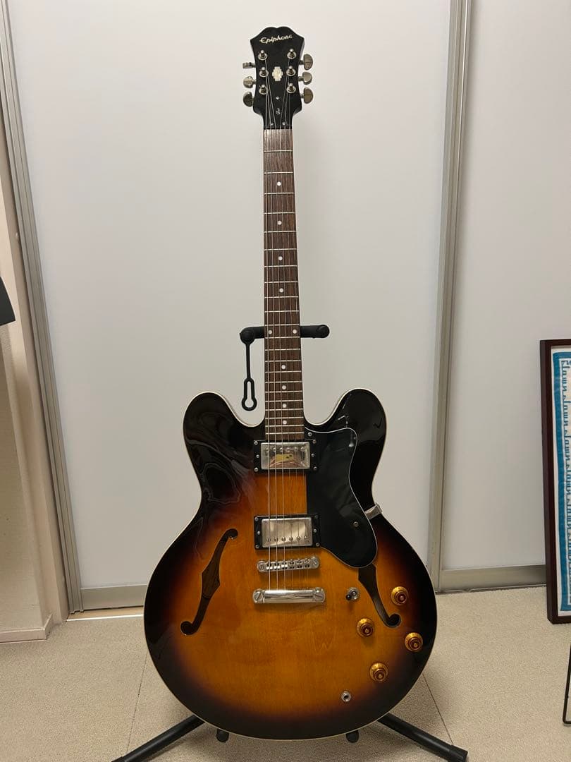 Epiphone Dot エピフォン セミアコースティックギター サンバースト Epiphone Dot Archtop Semi-Hollow Electric Guitar - Vintage