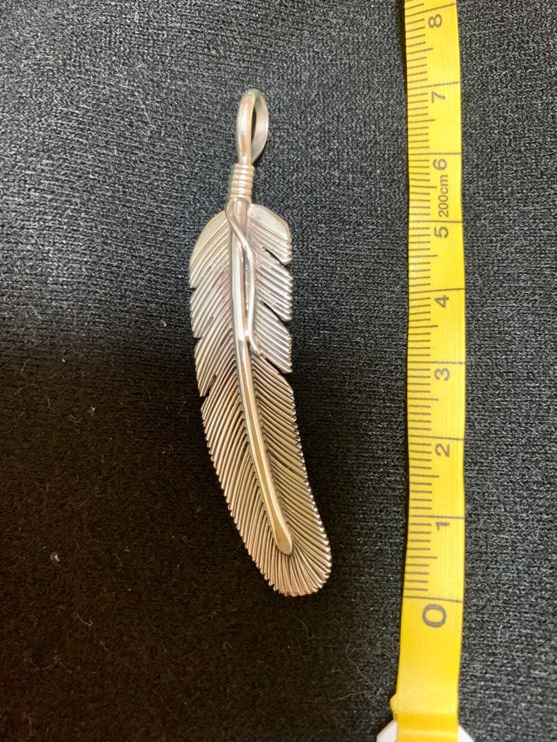 美品　ハーヴィーメイス　フェザー　ペンダント　インディアンジュエリー imgrc0079835471.jpg