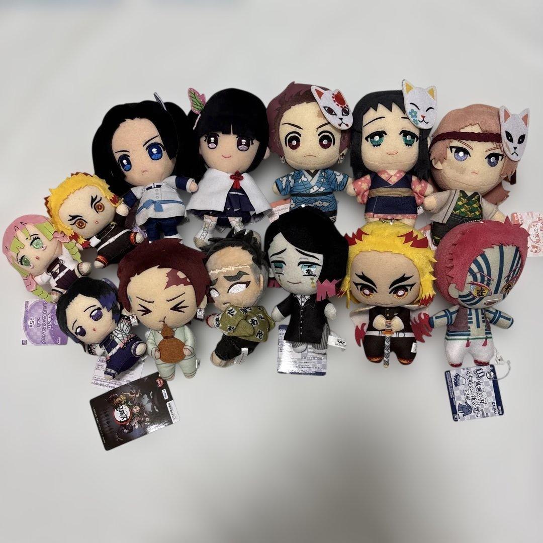 鬼滅の刃　ぬいぐるみ　まとめ売り　ともぬい　くっつきぬいぐるみバッジ