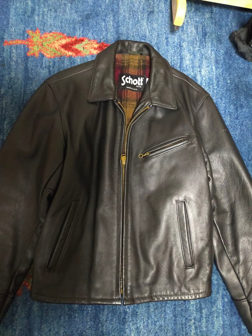 ライダースジャケット レザージャケット　40