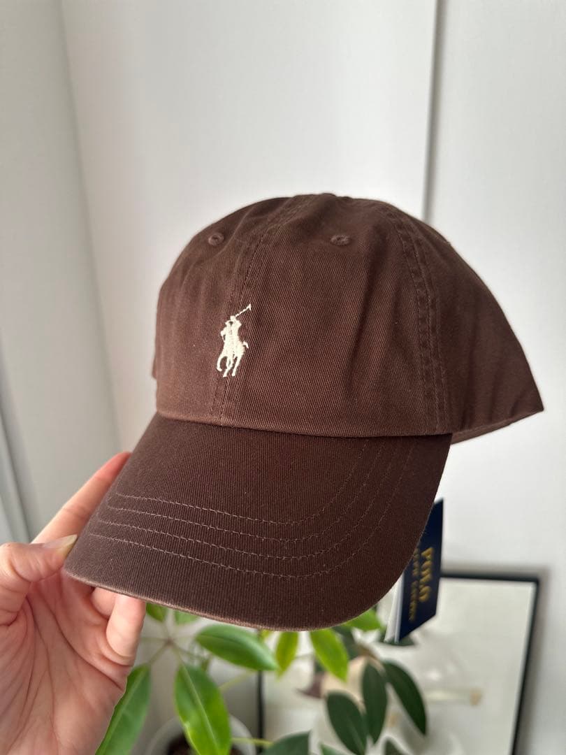Polo Ralph Lauren Cooper Brownブラウン キャップ