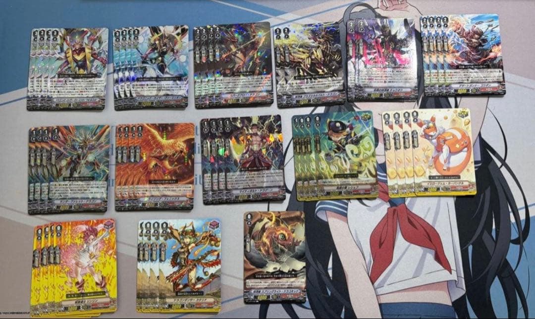 【VG】Vスタン まとめ売り(構築デッキ6個+追加パーツ有+ギフトマーカー)