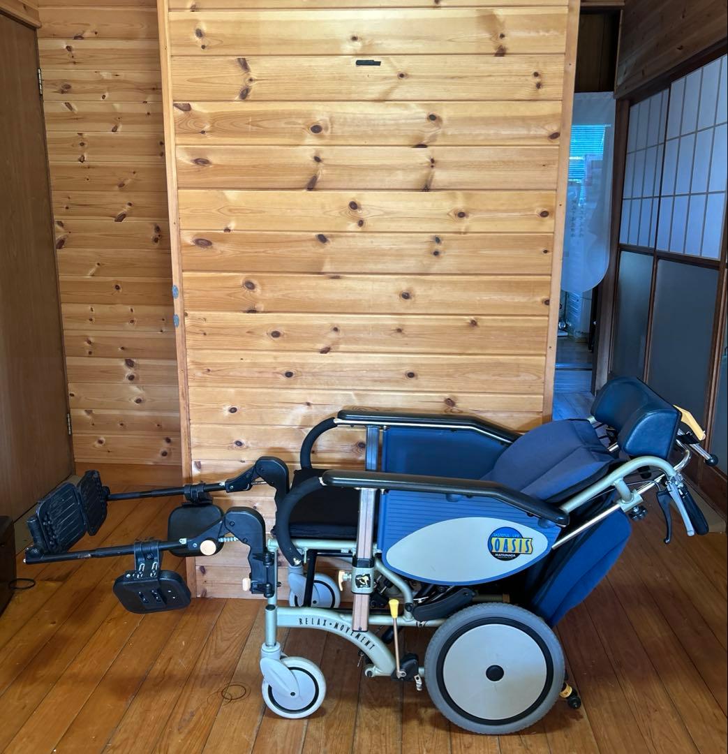 松永製作所 リクライニング 車椅子 オアシス OS-12TRSP 40