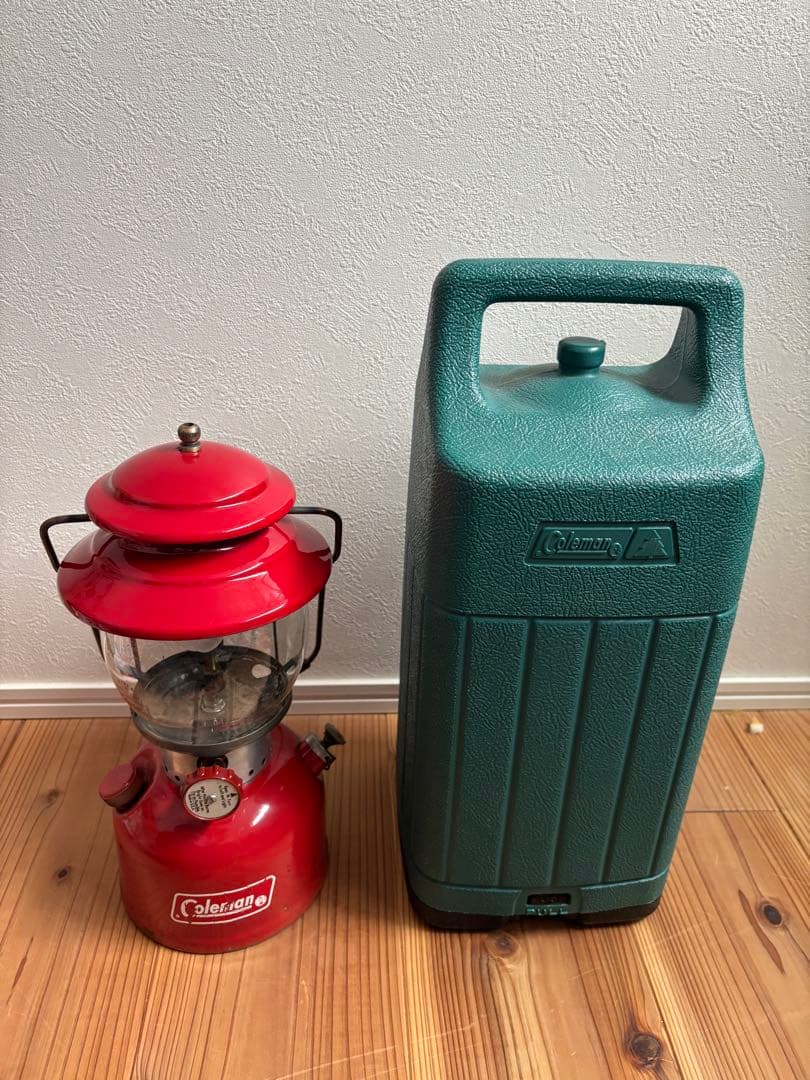 Coleman ランタン　ケース付き　200a ビンテージ　オールドコールマン