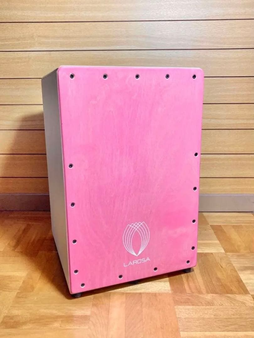 【美品】La Rosa カホン ピンク Junior