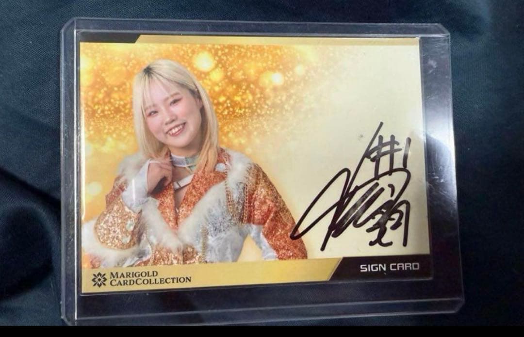 女子プロレス　マリーゴールド　直筆サイン入りカード　ビクトリア弓月　トレカ 直筆サイン入り】ビクトリア弓月 写真集 Sparkling – 闘道館