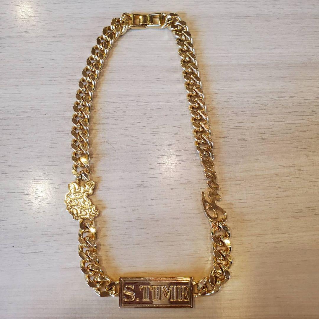 365-S.TIME-Focus チョーカー ネックレス【ゴールド】