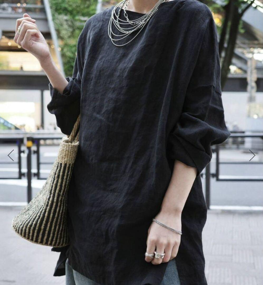 journal standard luxe　エアリネン Plain-ブラウス