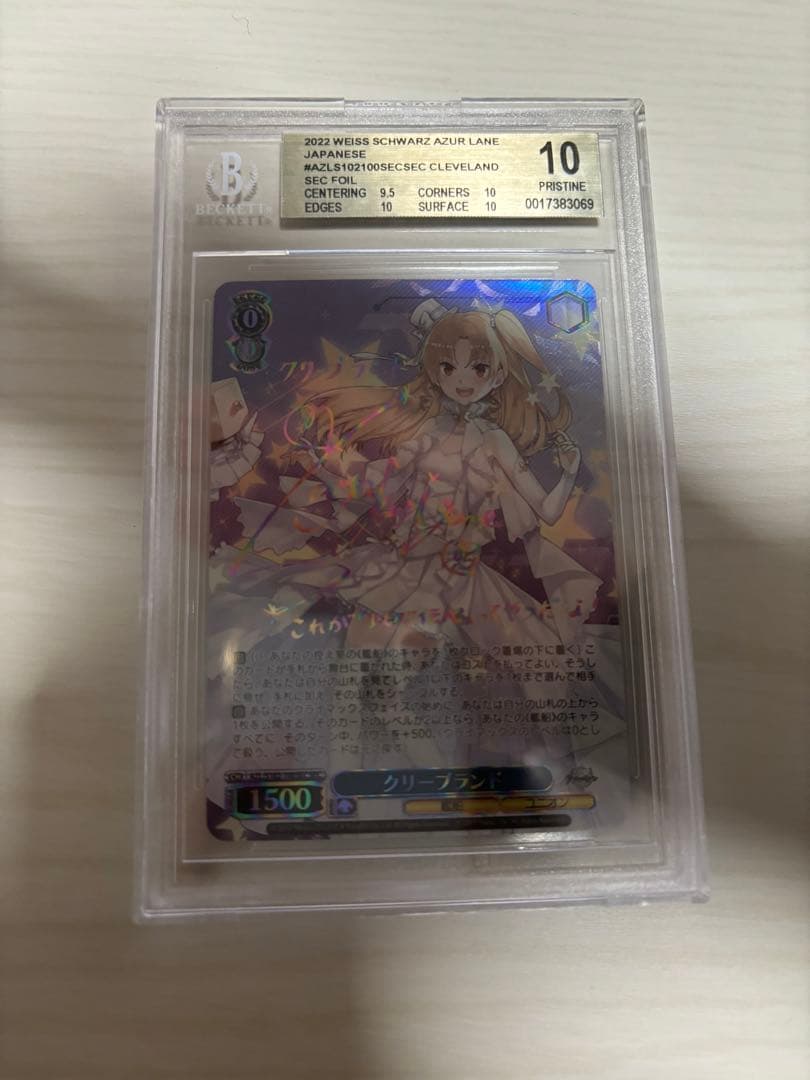 【morikizoku】クリーブランド SEC BGS10