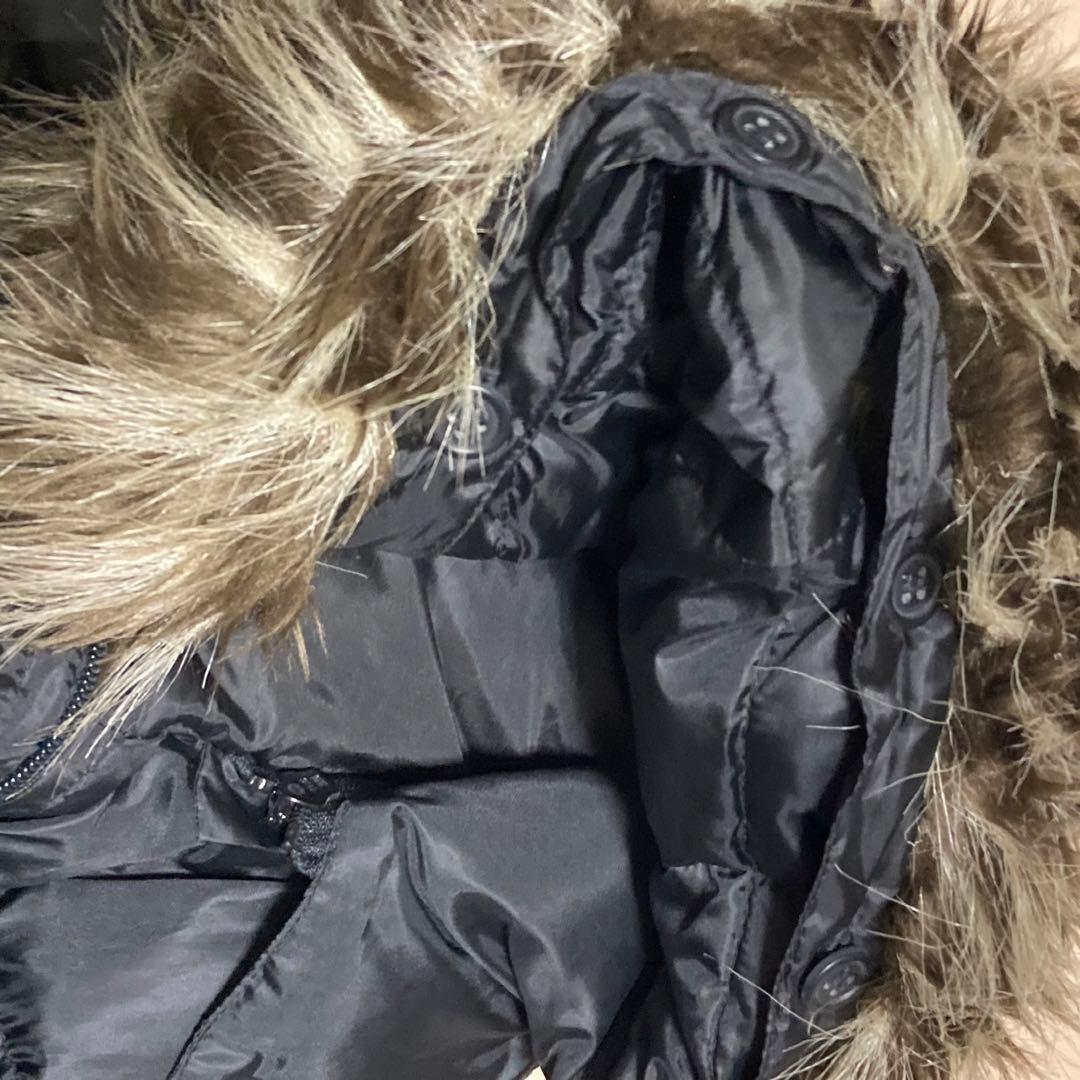 00s Y2K 平成 AIR WALKファー ダウン ブラック 光沢 opium - メルカリ