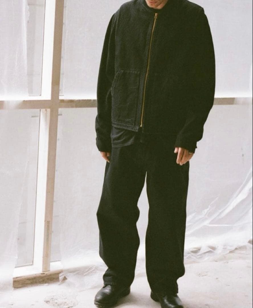 最終25AW comoli denim work vest 3 限定