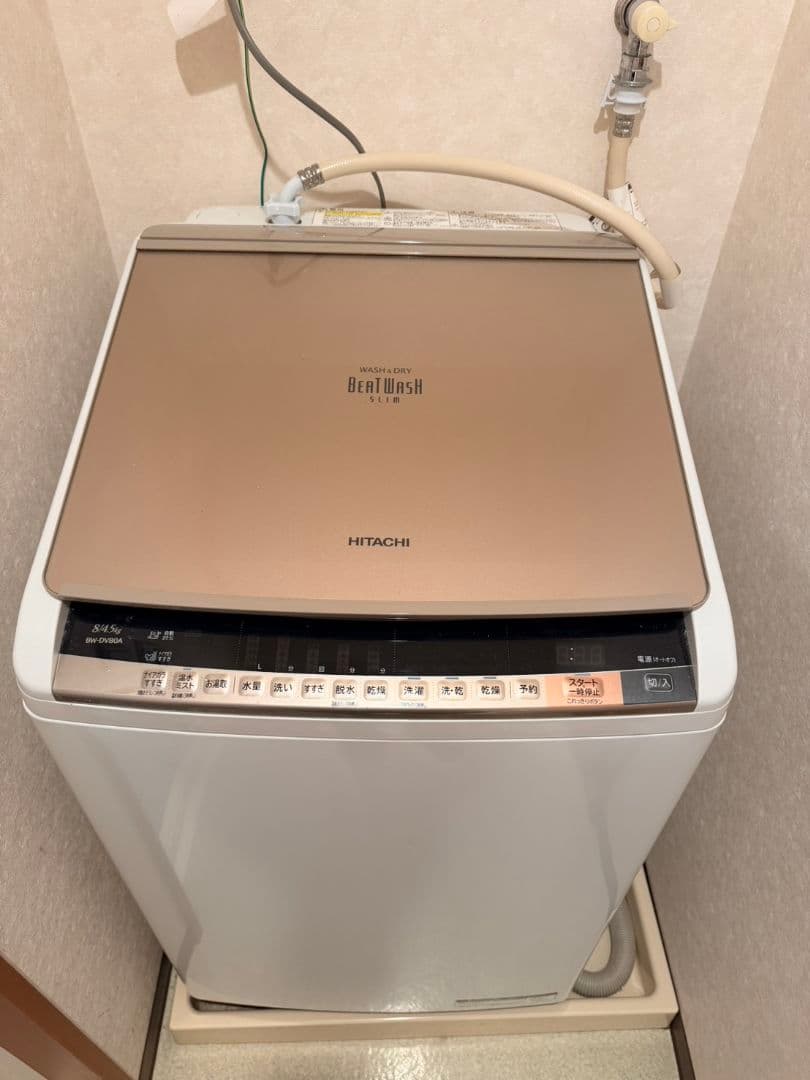 HITACHI 縦型洗濯機 BW-DV80A 8kg