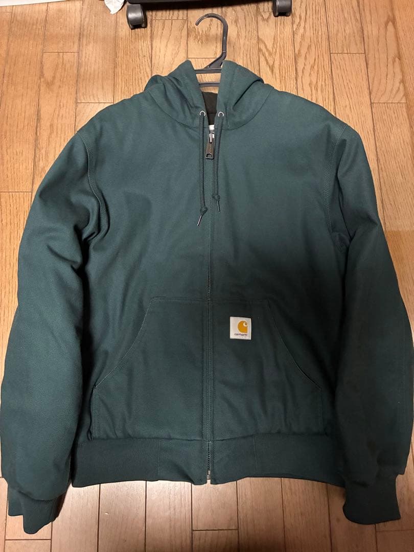 Carhartt アクティブジャケット　グリーンM
