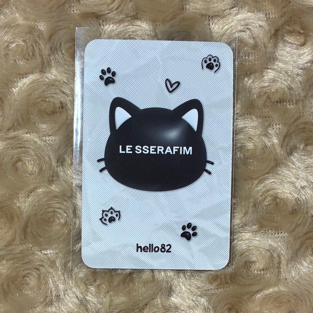 LE SSERAFIM SPAGHETTI トレカ チェウォン hello82 - メルカリ