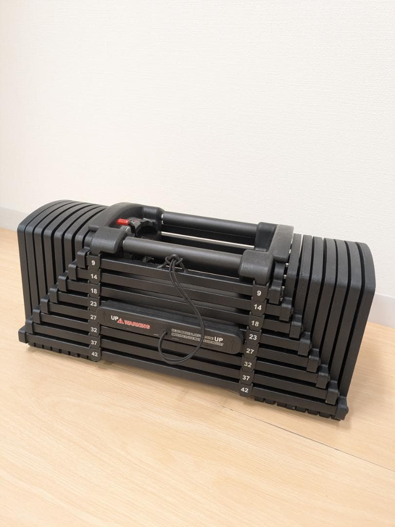 新古品 TOP FILM 可変式ダンベル ブロック 単品 42kg T-022