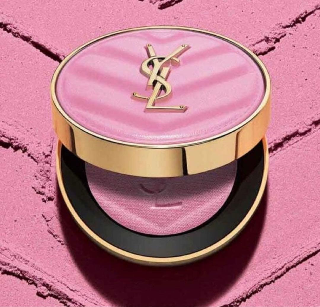 YSL メイクミーブラッシュパウダー 10 シュガリーピンク チーク